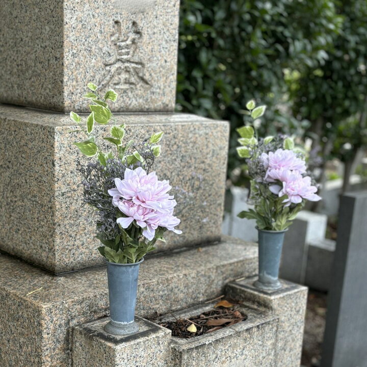 楽天市場】【楽天1位】 造花 仏花 お墓用 仏壇用 スイートマム 2色展開 