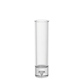 クリスタルガラスのような特殊なプラスチックの花瓶（0624） 花瓶 割れない サロンドール