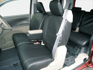 ボンフォーム(BONFORM) シートカバー ソフトレザーDX M4-24Nタント 専用2列車 M4-24Nタント ブラック 4450-56BK