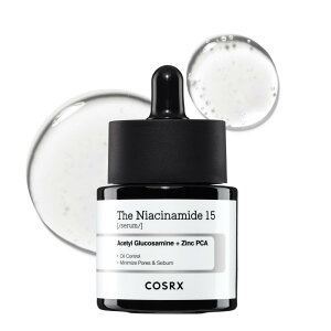COSRX iCAVA~het iCAVA~h15Z20ml iCAVA~h15% [V őܗL  Zinc PCA Y݃PAguPA ubNwbh zCgwbh q XL
