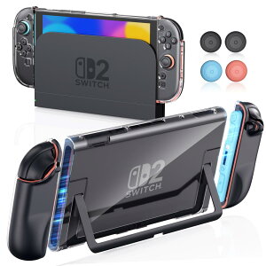 Switch 2 Jo[ hbNΉ XCb`2 NAP[X ̎݌v Joy-conJo[ PC+TPU EȒP y Sʕی ϏՌ h~