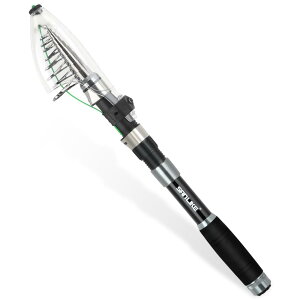 サンライク(SANLIKE)コンパクトロッド 投げ竿 釣り竿 振出ロッド フィッシングロッド 90%カーボン率 釣竿セット サビキ さびき 川釣り 淡水釣り 超軽量 携帯型 伸縮式 入門 釣竿 初心者 子供