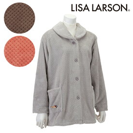 〈SALE〉【LISA LARSON】 リサ ラーソンボア×マイキー刺しゅう スモック あったか リサラーソン 北欧 猫 ボタン ブランド おしゃれ