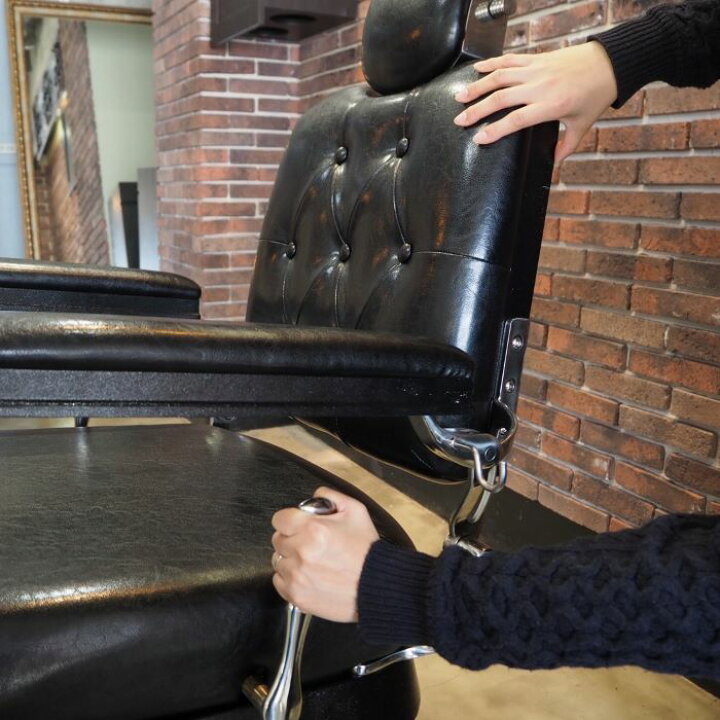 楽天市場】【欠品中・入荷時期未定】【手動式バーバーチェア】Vintage 