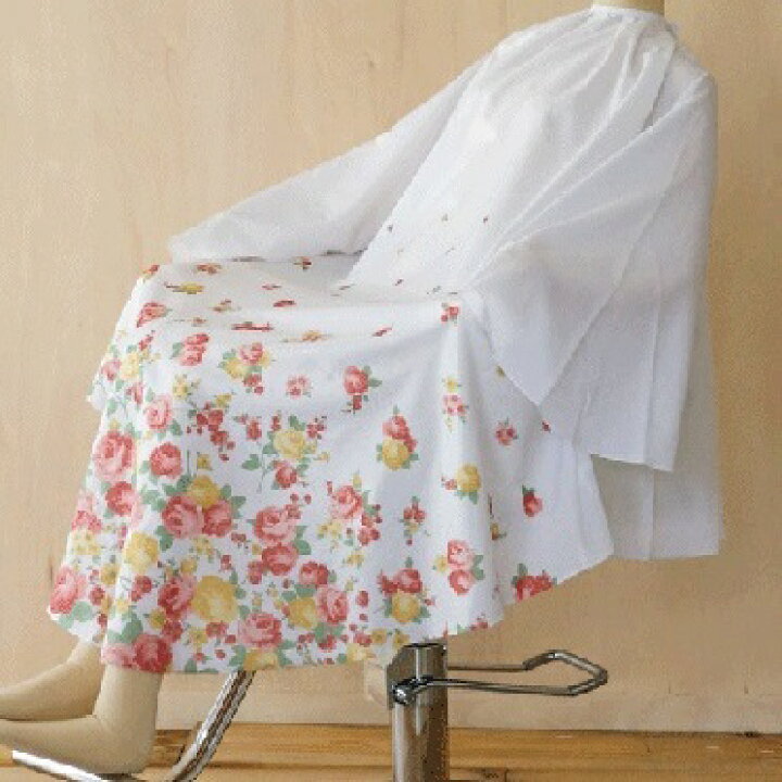 楽天市場 撥水加工 カットクロス イエローローズ Design Series カット カットクロス クロス 美容 理容 デザイン おしゃれ 可愛い かわいい 柄 総柄 カット用品 セット用品 パーマ カット サロン 大きい ポリエステル 撥水 撥水加工 サロン用 美容室 理容室