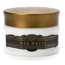 【送料無料】【LUDLOW BLUNT―ルドローブラント】 WAX MATTE　ワックス マット ポマード 整髪料 整髪剤 サロン 理容 美容 スタイリング ヘアクレイ