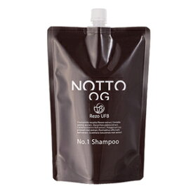 【P10倍】【送料無料】NOTTO OG No.1 Shampoo 1000mlレフィル〈旧オーガニックフォーム〉ウルトラファインバブル水(炭酸なし)　還元水　ノンシリコン　パラベンフリー
