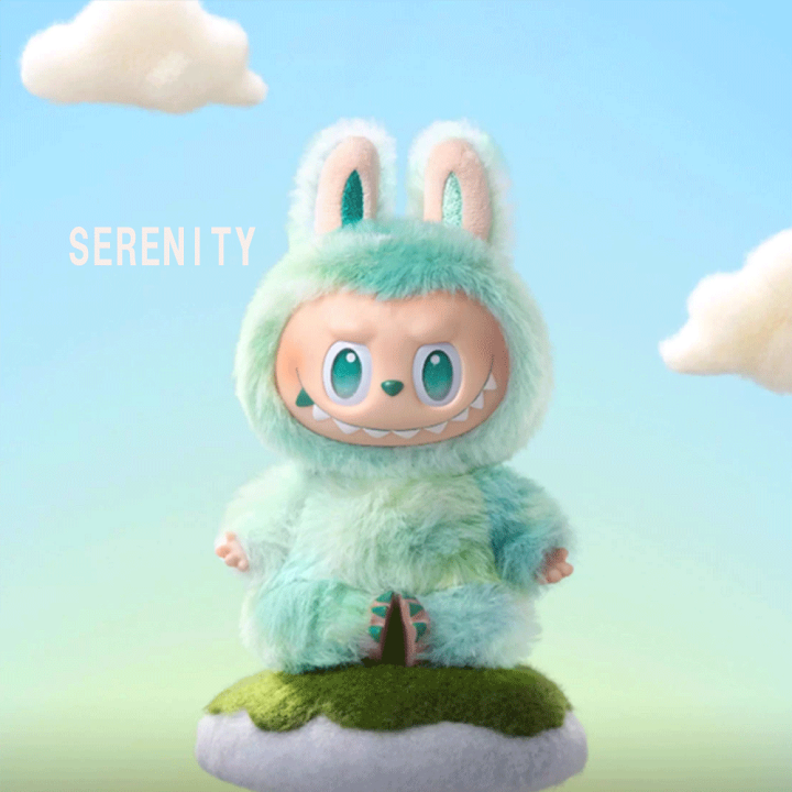正規品　新品未開封　ラブブ　サンドイッチクッション　LABUBU THE MONSTERS Wacky Mart ラブブ サンドイッチ クッション