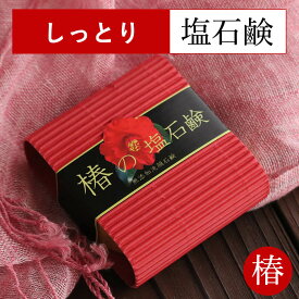 送料無料 椿の塩石鹸 80g 洗顔石鹸 オーガニック 敏感肌 メンズ 男性 しっとり 固形 塩せっけん 洗顔石けん 美容 低刺激 保湿 椿油 ツバキオイル サポニン 固形石けん 泡洗顔 泡立てネット付 天然素材 ツバキ 無添加 アルコールフリー 無着色 無香料 突っぱらない 毛穴 洗顔