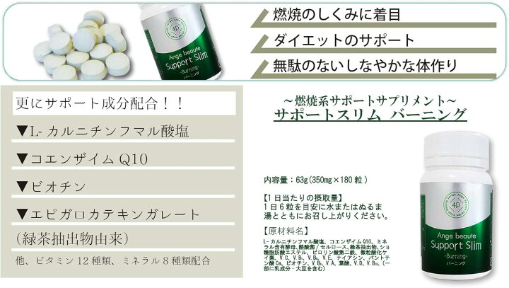 楽天市場】サポートスリム バーニング3個セット : Salute Store