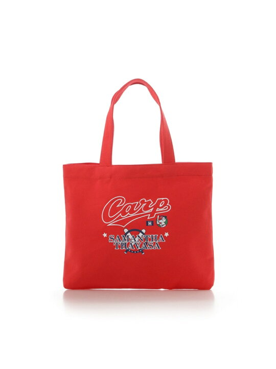 楽天市場】【SALE／70%OFF】カープコラボキャンバストート(ロゴver 