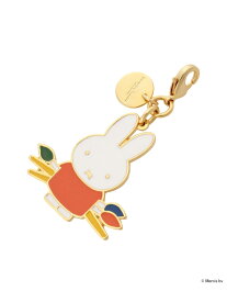 【SALE／50%OFF】「ミッフィーコレクション」ファスナーチャーム(お絵描き) Samantha Thavasa Petit Choice サマンサタバサプチチョイス ファッション雑貨 チャーム・キーチェーン ゴールド【RBA_E】[Rakuten Fashion]