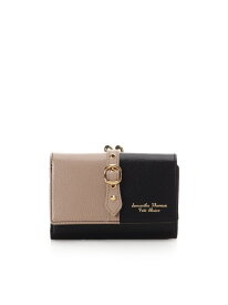 バイカラーフロントベルト 口金折財布 Samantha Thavasa Petit Choice サマンサタバサプチチョイス 財布・ポーチ・ケース 財布 グレー ブラック ピンク グリーン ブルー【送料無料】[Rakuten Fashion]