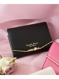 ハートジュエルバー 折財布 Samantha Thavasa Petit Choice サマンサタバサプチチョイス 財布・ポーチ・ケース 財布 ピンク ホワイト ブルー グリーン グレー ブラック【送料無料】[Rakuten Fashion]