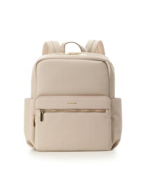 シンプルスクエアリュック(PC対応) & chouette アンドシュエット バッグ リュック・バックパック ホワイト【送料無料】[Rakuten Fashion]