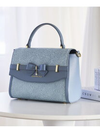 【SALE／30%OFF】フローラルアクセントリボンショルダーバッグ SAMANTHAVEGA サマンサ ベガ バッグ ショルダーバッグ ブラック ホワイト ピンク【RBA_E】【送料無料】[Rakuten Fashion]