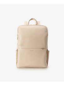 シンプルスクエアリュック(PC対応) & chouette アンドシュエット バッグ リュック・バックパック ホワイト グレー ブラック【送料無料】[Rakuten Fashion]
