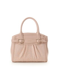 【SALE／50%OFF】レースハートベルトハンドバッグ SAMANTHAVEGA サマンサ ベガ バッグ ハンドバッグ ブラック ピンク【RBA_E】【送料無料】[Rakuten Fashion]