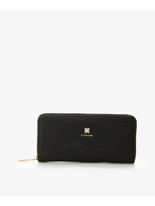楽天市場】【SALE／30%OFF】ビジュー付き長財布 & chouette アンド 