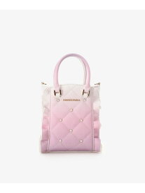 グラデーションパールフラッタースマホショルダー SAMANTHAVEGA サマンサ ベガ バッグ ショルダーバッグ ブルー ピンク【送料無料】[Rakuten Fashion]