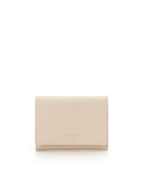【SALE／50%OFF】ライクハート 折財布 Samantha Thavasa Petit Choice サマンサタバサプチチョイス 財布・ポーチ・ケース 財布 ベージュ ピンク ブラック【RBA_E】【送料無料】[Rakuten Fashion]