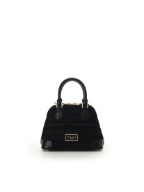 【SALE／30%OFF】ファンシーツイード ハンドバッグ Samantha Thavasa サマンサタバサ バッグ ハンドバッグ ブラック ホワイト【RBA_E】【送料無料】[Rakuten Fashion]