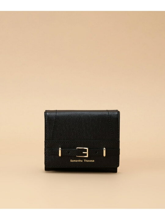 楽天市場】【SALE／50%OFF】ベルトデザイン 三つ折り財布 Samantha 