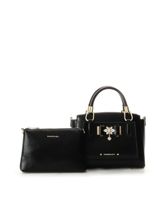 楽天市場】【SALE／50%OFF】ビジューリボントート SAMANTHAVEGA