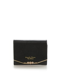 フラワーバー 折財布 Samantha Thavasa Petit Choice サマンサタバサプチチョイス 財布・ポーチ・ケース 財布 グレー ベージュ レッド ブラック ホワイト ピンク ネイビー【送料無料】[Rakuten Fashion]