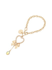 ハートリボン2WAYチャーム SAMANTHAVEGA サマンサ ベガ ファッション雑貨 チャーム・キーチェーン ピンク【送料無料】[Rakuten Fashion]