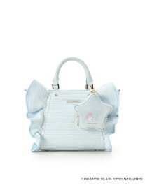 【SALE／30%OFF】『リトルツインスターズ』(キキ&ララ)フリルハンドバッグ SAMANTHAVEGA サマンサ ベガ バッグ ハンドバッグ ピンク【RBA_E】【送料無料】[Rakuten Fashion]