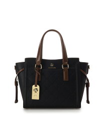 【SALE／30%OFF】型押しモノグラム シンプルハンドバッグ & chouette アンドシュエット バッグ ハンドバッグ ホワイト ブラック ブルー グリーン ベージュ【RBA_E】【送料無料】[Rakuten Fashion]