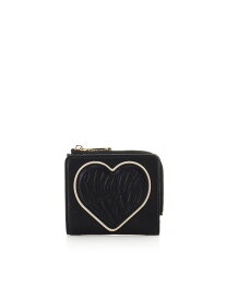 クラシックハート折財布 SAMANTHAVEGA サマンサ ベガ 財布・ポーチ・ケース 財布 ブラック ピンク ホワイト【送料無料】[Rakuten Fashion]