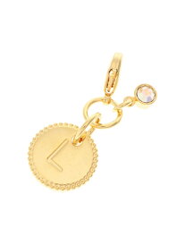 シンプルイニシャルチャーム L Samantha Thavasa Petit Choice サマンサタバサプチチョイス ファッション雑貨 チャーム・キーチェーン ゴールド[Rakuten Fashion]