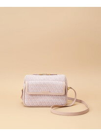 【SALE／50%OFF】ST Jacquard シルエット ショルダーバッグ Samantha Thavasa サマンサタバサ バッグ ショルダーバッグ ピンク ブラック ブラウン ネイビー【RBA_E】【送料無料】[Rakuten Fashion]