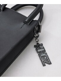 【SALE／50%OFF】KINGZ ロゴ バックチャーム KINGZ キングズ アクセサリー・腕時計 その他のアクセサリー・腕時計 シルバー ブラック【RBA_E】[Rakuten Fashion]