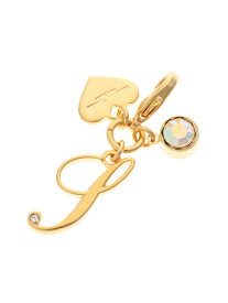 シンプルイニシャル ファスナーチャーム S Samantha Thavasa Petit Choice サマンサタバサプチチョイス ファッション雑貨 チャーム・キーチェーン ゴールド[Rakuten Fashion]