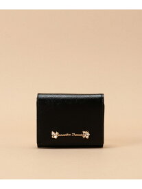 ラメレザービジュー ミニ財布 Samantha Thavasa サマンサタバサ 財布・ポーチ・ケース 財布 ブルー イエロー ホワイト ピンク ブラック【送料無料】[Rakuten Fashion]