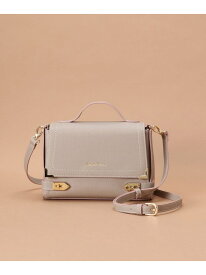 エールショルダーバッグ 大 Samantha Thavasa サマンサタバサ バッグ ショルダーバッグ ホワイト グレー ブラック【送料無料】[Rakuten Fashion]