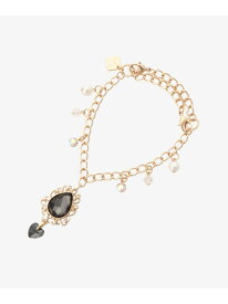 《推し事》ドロップハートバッグチャーム & chouette アンドシュエット ファッション雑貨 チャーム・キーチェーン グリーン ブルー ホワイト レッド パープル ブラック【送料無料】[Rakuten Fashion]