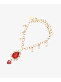 【SALE／50%OFF】《推し事》ドロップハートバッグチャーム & chouette アンドシュエット ファッション雑貨 チャーム・キーチェーン グリーン ブルー ホワイト レッド パープル ブラック【RBA_E】[Rakuten Fashion]