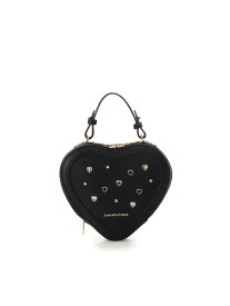 【SALE／30%OFF】ビジューハート型ショルダーバッグ SAMANTHAVEGA サマンサ ベガ バッグ ショルダーバッグ ブラック ピンク ホワイト【RBA_E】【送料無料】[Rakuten Fashion]