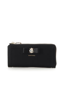 ジュエルリボン長財布 SAMANTHAVEGA サマンサ ベガ 財布・ポーチ・ケース 財布 ブラック ホワイト ピンク【送料無料】[Rakuten Fashion]