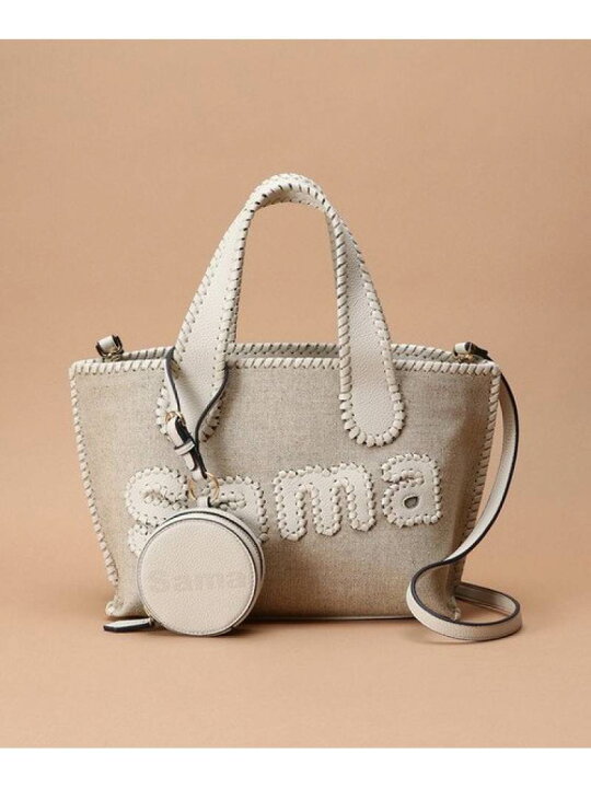 楽天市場】【SALE／50%OFF】サマタバトートバッグ 小(リサイクルリネン 