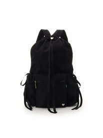巾着デザインバックパック & chouette アンドシュエット バッグ リュック・バックパック ピンク グレー ブラック【送料無料】[Rakuten Fashion]