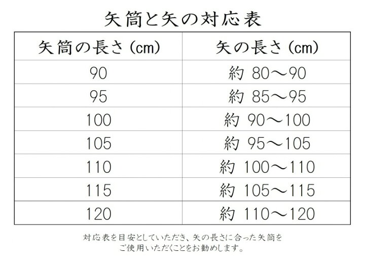 楽天市場】弓道 矢筒 柄矢筒 小 6本 限定柄 太さ 約6cm 小サイズ 
