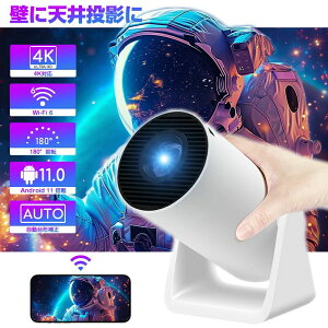 �_�V�����Ŋ��Ԍ��艿�z��9580�~�^�v���W�F�N�^�[ �ƒ�p ���^ 180°��]?Android TV���� 16000LM 1080P Wi-Fi6 4K�Ή� �z�[���v���W�F