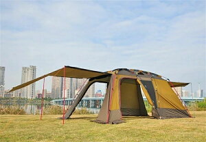 広々大空間 家族にうれしい 大型テント テント フルクローズ 6人用テント 5人用テント 6人用 ビッグベアーテント ドームテント フライシ