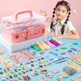 おもちゃ おしゃれ遊び シール チェーン ペン プレゼント かわいい 少女 子供用 DIY 手作り 誕生日 小学生 中学生 指遊び 癒し 減圧おも