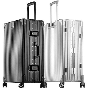 スーツケース 2XLサイズ キャリーバッグ キャリーケース トランクケース トロリーケース アルミフレーム 軽量 ダブル 大容量 空港 旅行